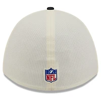 Men's New Era Cream/Navy Houston Texans 2026 NFL Training Camp 39THIRTY Flex Hat