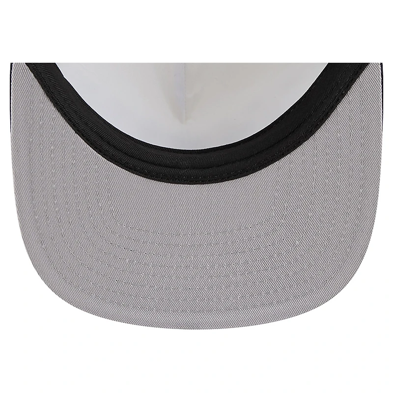Casquette snapback 9FIFTY à découpes en A New Era pour homme, crème/bleu marine, des Houston Texans