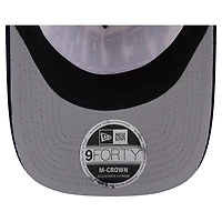 Men's New Era  Cream/Navy Houston Texans  Two-Tone Sided Corduroy 9FORTY A-Frame Adjustable Hat