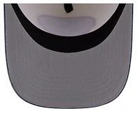 Men's New Era  Cream/Navy Houston Texans Washed A-Frame 9FIFTY Snapback Hat