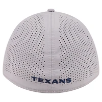 Men's New Era Gray Houston Texans 39THIRTY M-Crown Flex Fit Hat