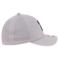 Casquette New Era grise Houston Texans 39THIRTY M-Crown Flex Fit pour homme