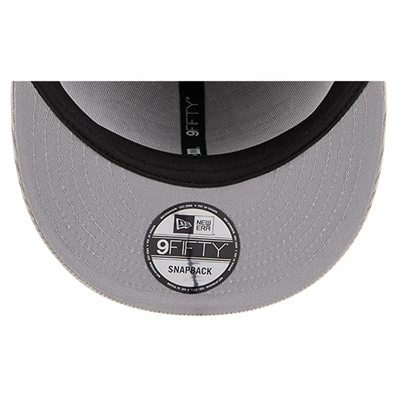 Casquette snapback 9FIFTY en velours côtelé gris Houston Texans de New Era pour homme