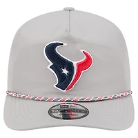 Casquette New Era grise Houston Texans Rope 19TWENTY pour homme