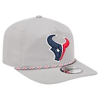 Casquette New Era grise Houston Texans Rope 19TWENTY pour homme