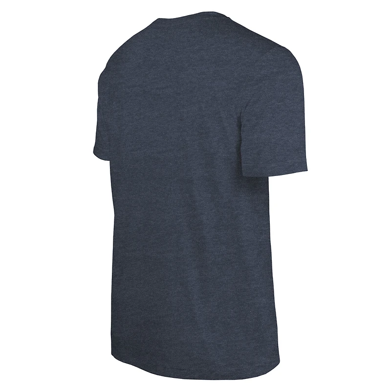 T-shirt New Era pour homme, bleu marine chiné, Houston Texans 2024 NFL Training Camp
