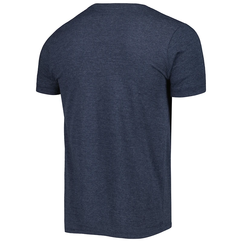 T-shirt pour homme New Era bleu marine chiné Houston Texans Training Collection