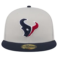Casquette ajustée 59FIFTY Houston Texans Stoney New Era pour hommes