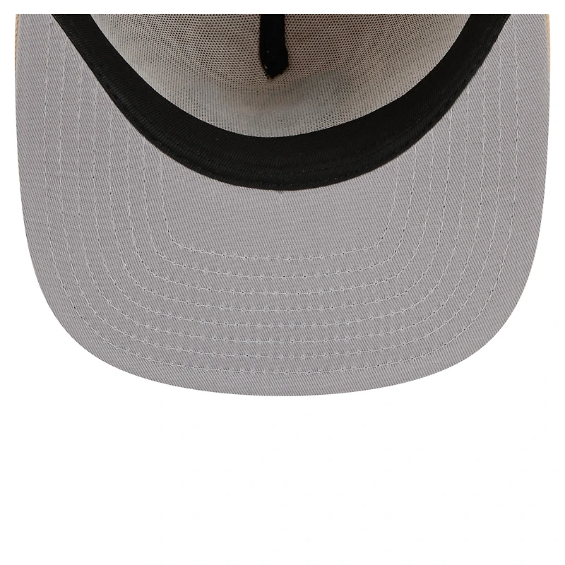 Casquette snapback A-Frame 9FIFTY beige clair pour homme New Era, Houston Texans, color pack