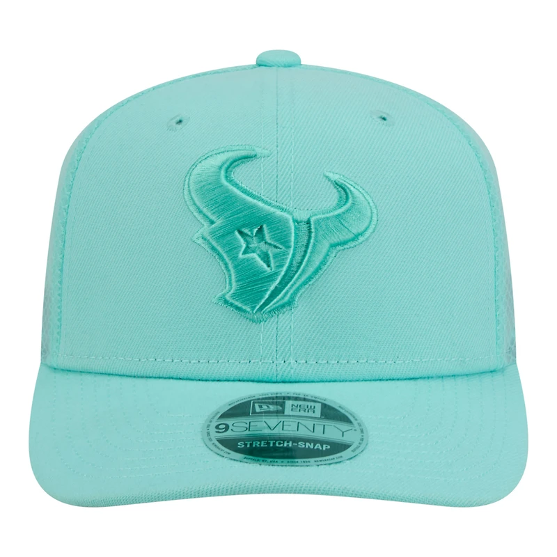 Casquette ajustable New Era Mint Houston Texans 9SEVENTY pour homme
