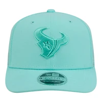 Casquette ajustable New Era Mint Houston Texans 9SEVENTY pour homme