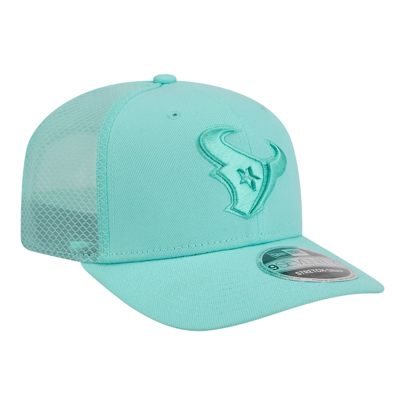 Men's New Era Mint Houston Texans Color Pack 9SEVENTY Adjustable Hat