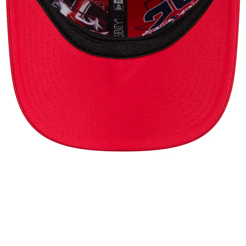 Men's New Era  Navy/Red Houston Texans 2026 NFL Draft 9SEVENTY Adjustable Hat