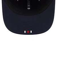 Casquette ajustable New Era 9SEVENTY Trucker bleu marine des Houston Texans 2025 pour homme