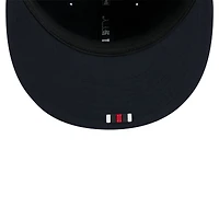 Casquette ajustée New Era 59FIFTY bleu marine Houston Texans 2025 Sideline H-Town pour homme