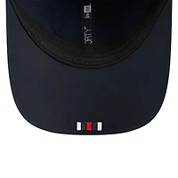Casquette ajustable New Era 9FORTY bleu marine Houston Texans 2025 Sideline H-Town M-Crown pour homme
