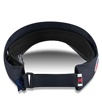 Visière H-Town Sideline 2025 bleu marine New Era pour homme des Houston Texans
