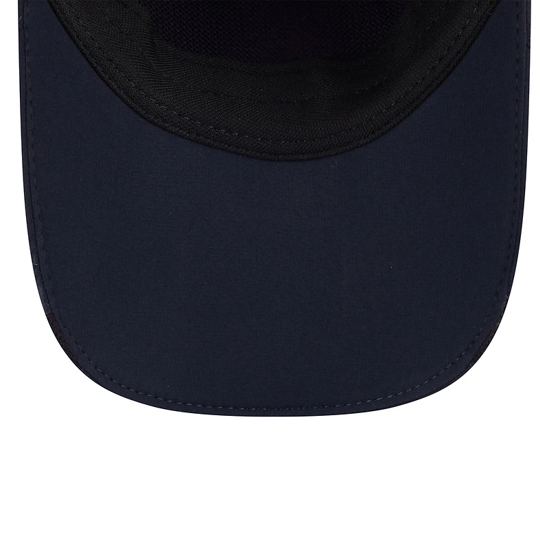 Casquette ajustable New Era bleu marine Houston Texans 2025 Sideline Runner pour homme