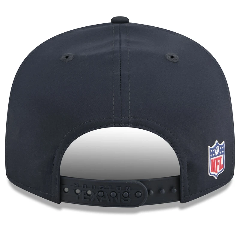 Casquette snapback 9FIFTY bleu marine Houston Texans 2025 pour homme New Era