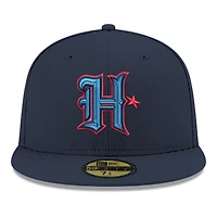 Casquette ajustée New Era 59FIFTY bleu marine pour homme