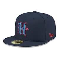 Casquette ajustée New Era 59FIFTY bleu marine pour homme
