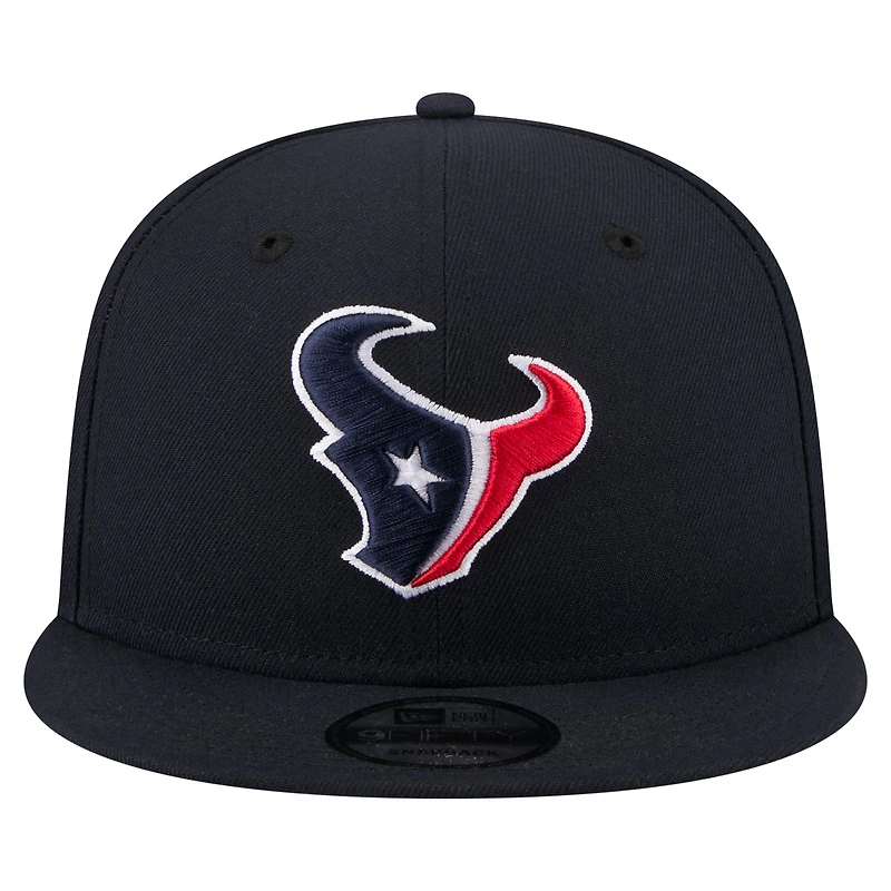 Casquette snapback New Era 9FIFTY bleu marine pour homme