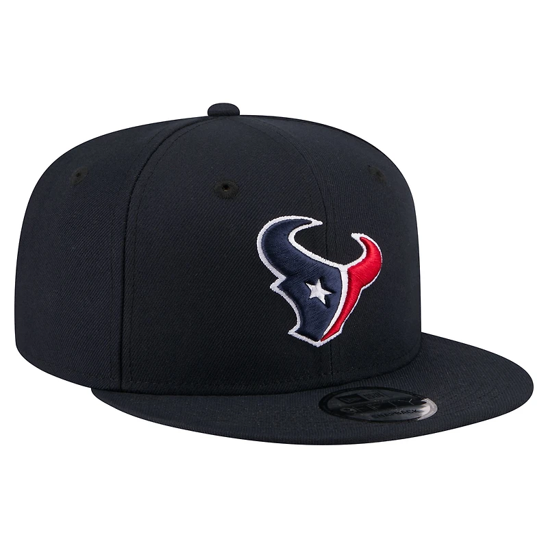 Men's New Era Navy Houston Texans 9FIFTY Snapback Hat