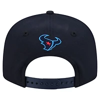 Men's New Era  Navy Houston Texans 9FIFTY Snapback Hat