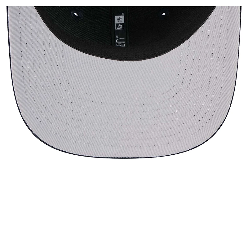 Casquette extensible à boutons-pression 9SEVENTY bleu marine des Houston Texans de New Era pour homme