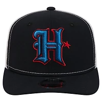 Men's New Era Navy Houston Texans 9SEVENTY Trucker Adjustable Hat