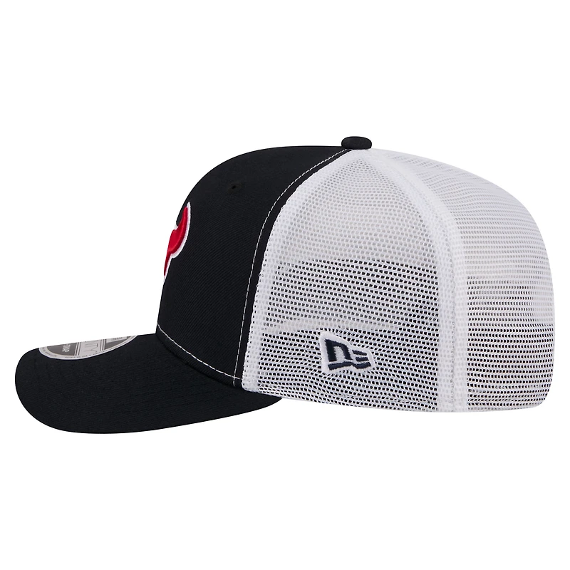 Casquette trucker ajustable New Era bleu marine Houston Texans 9SEVENTY pour homme