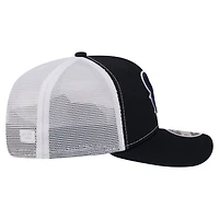 Casquette trucker ajustable New Era bleu marine Houston Texans 9SEVENTY pour homme