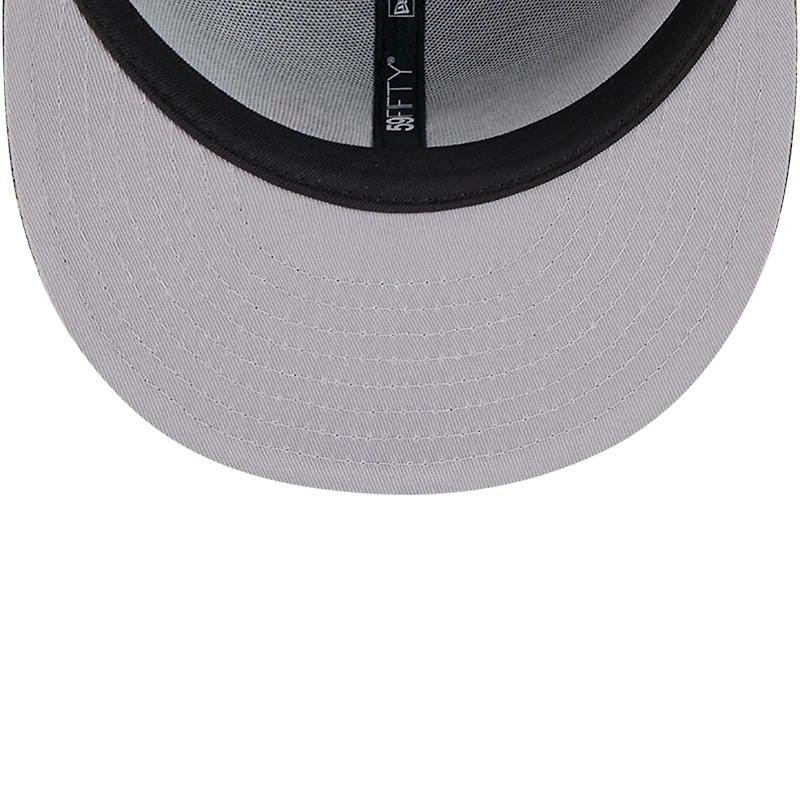 Casquette ajustée 59FIFTY à motif camouflage bicolore New Era pour homme, bleu marine, Houston Texans Active