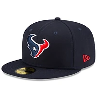 Casquette ajustée 59FIFTY Basic des Houston Texans New Era pour hommes