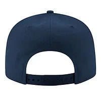 Casquette ajustable à pression New Era bleu marine Houston Texans Basic 9FIFTY pour homme