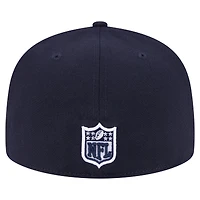 Men's New Era Navy Houston Texans Checkered 59FIFTY Fitted Hat