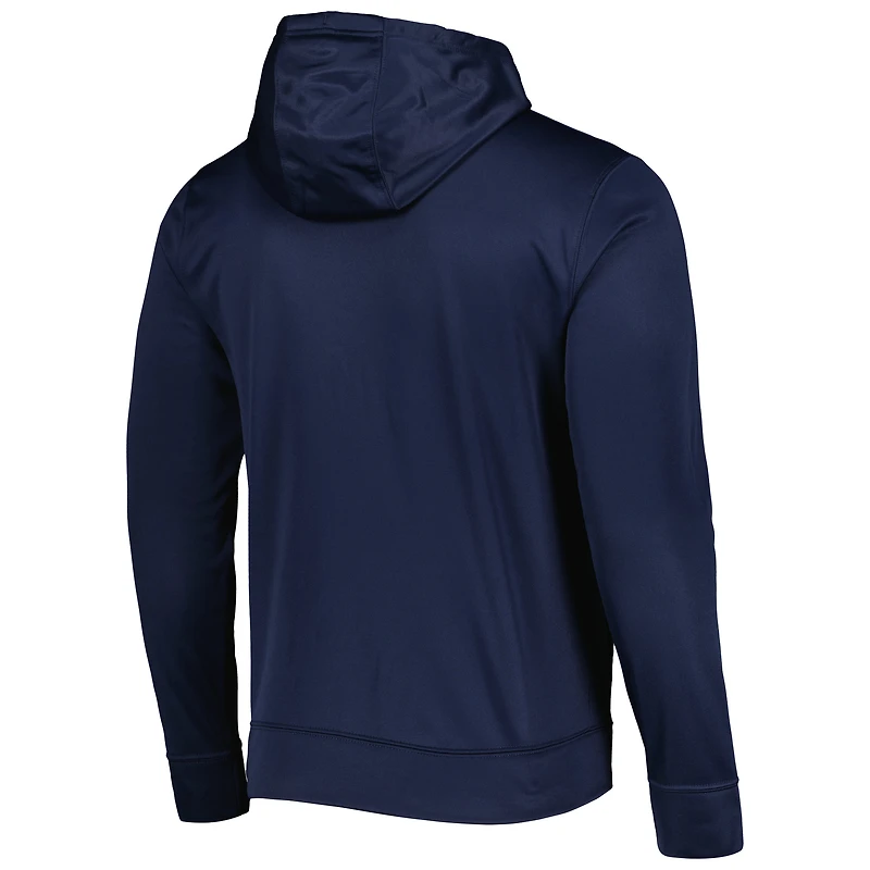 Sweat à capuche Houston Texans Combine Authentic Huddle Up New Era pour homme bleu marine
