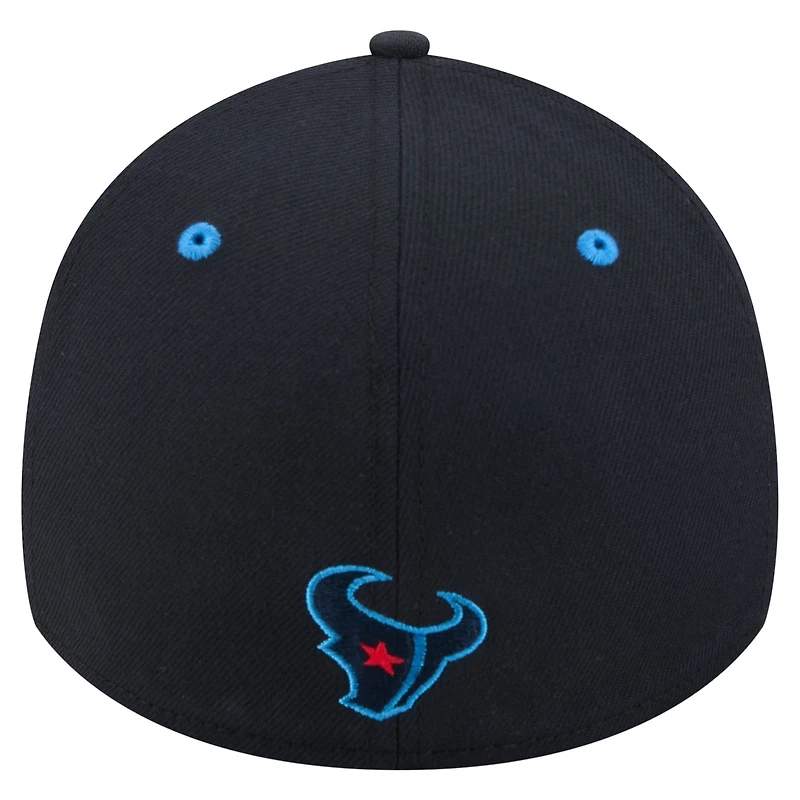 Men's New Era Navy Houston Texans Core Team 39THIRTY Flex Hat