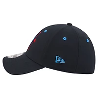 Casquette New Era 39THIRTY Flex bleu marine Houston Texans Core Team pour homme