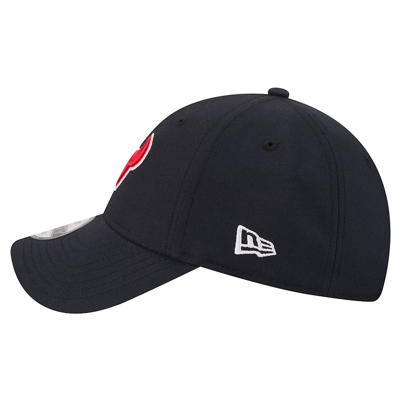 Casquette ajustable New Era 9FORTY bleu marine Houston Texans Core Team pour homme