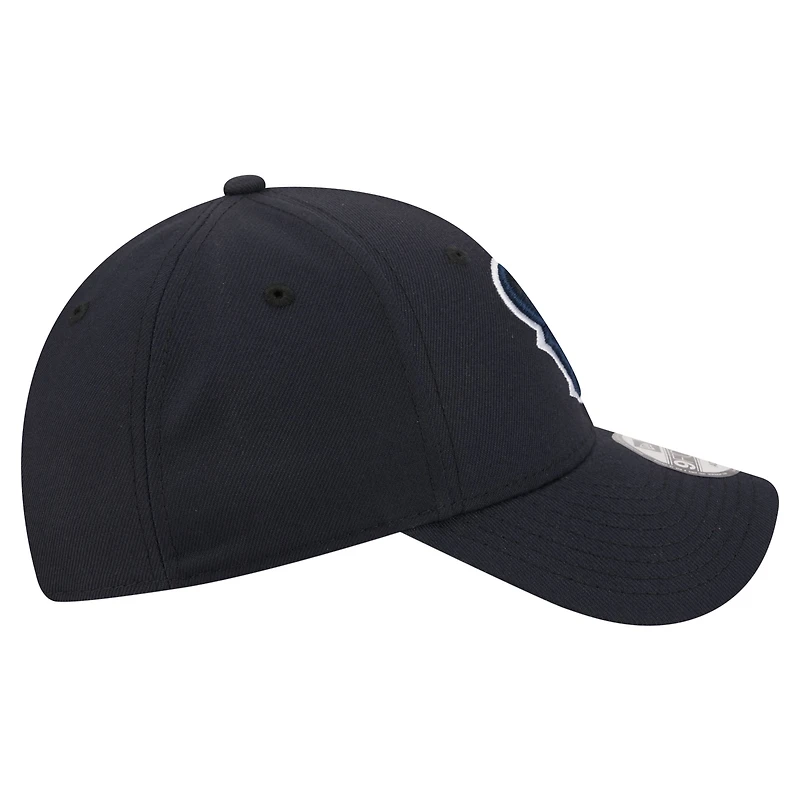 Casquette ajustable New Era 9FORTY bleu marine Houston Texans Core Team pour homme