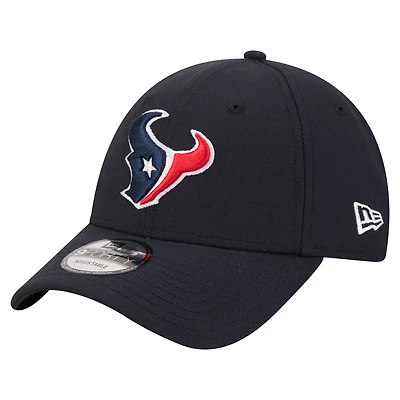 Casquette ajustable New Era 9FORTY bleu marine Houston Texans Core Team pour homme