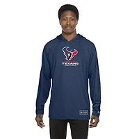 Sweat à capuche fonctionnel New Era bleu marine Houston Texans Fandom pour homme