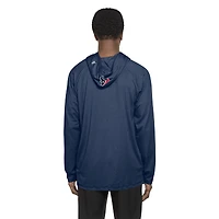 Sweat à capuche fonctionnel New Era bleu marine Houston Texans Fandom pour homme