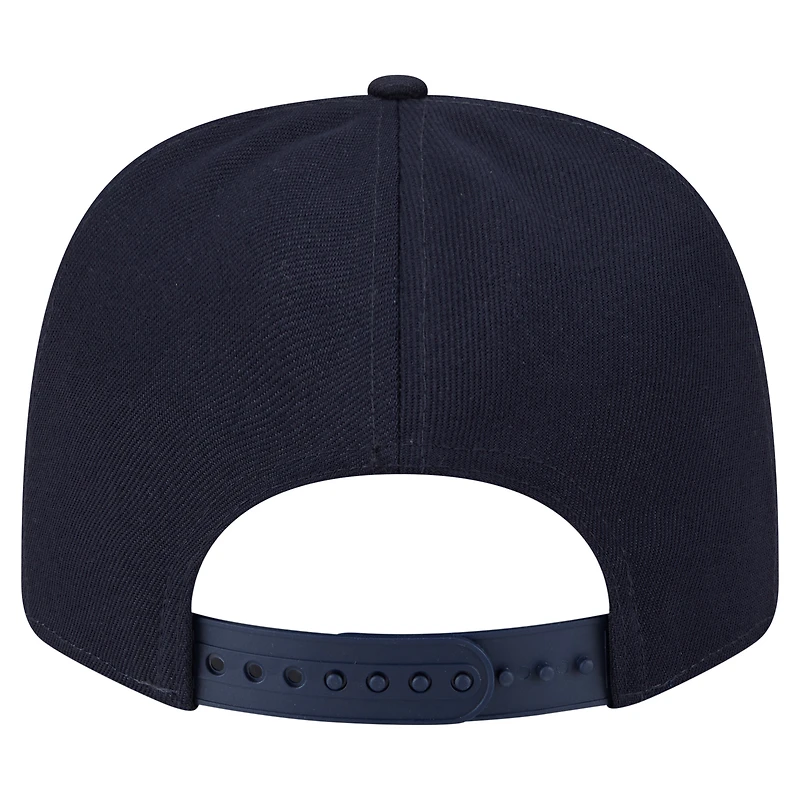 Men's New Era Navy Houston Texans Gameday Multi Rope 9SEVENTY Stretch-Snap Hat