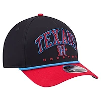 Casquette ajustable New Era H-Town Arch 9FORTY A-Frame bleu marine des Houston Texans pour homme