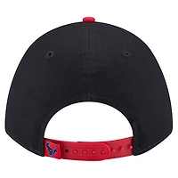 Casquette ajustable New Era H-Town Arch 9FORTY A-Frame bleu marine des Houston Texans pour homme