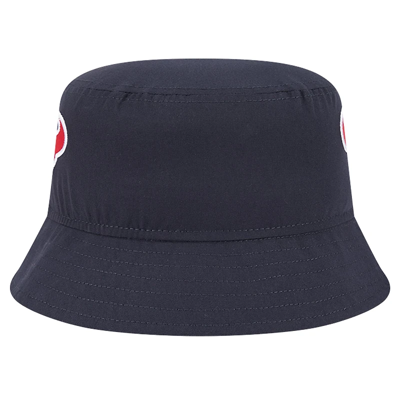 Men's New Era Navy Houston Texans Helmet Bucket Hat