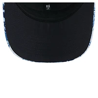 Casquette ajustable Hula Trucker 9SEVENTY bleu marine des Houston Texans de New Era pour homme