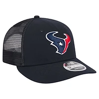 Casquette à visière basse 9FIFTY Snapback Houston Texans New Era pour homme bleu marine